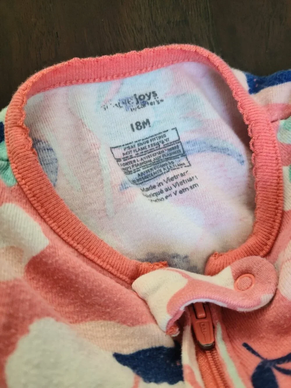 10 for $10 Carters Floral Footie Pajama